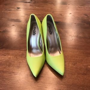 Neon heels